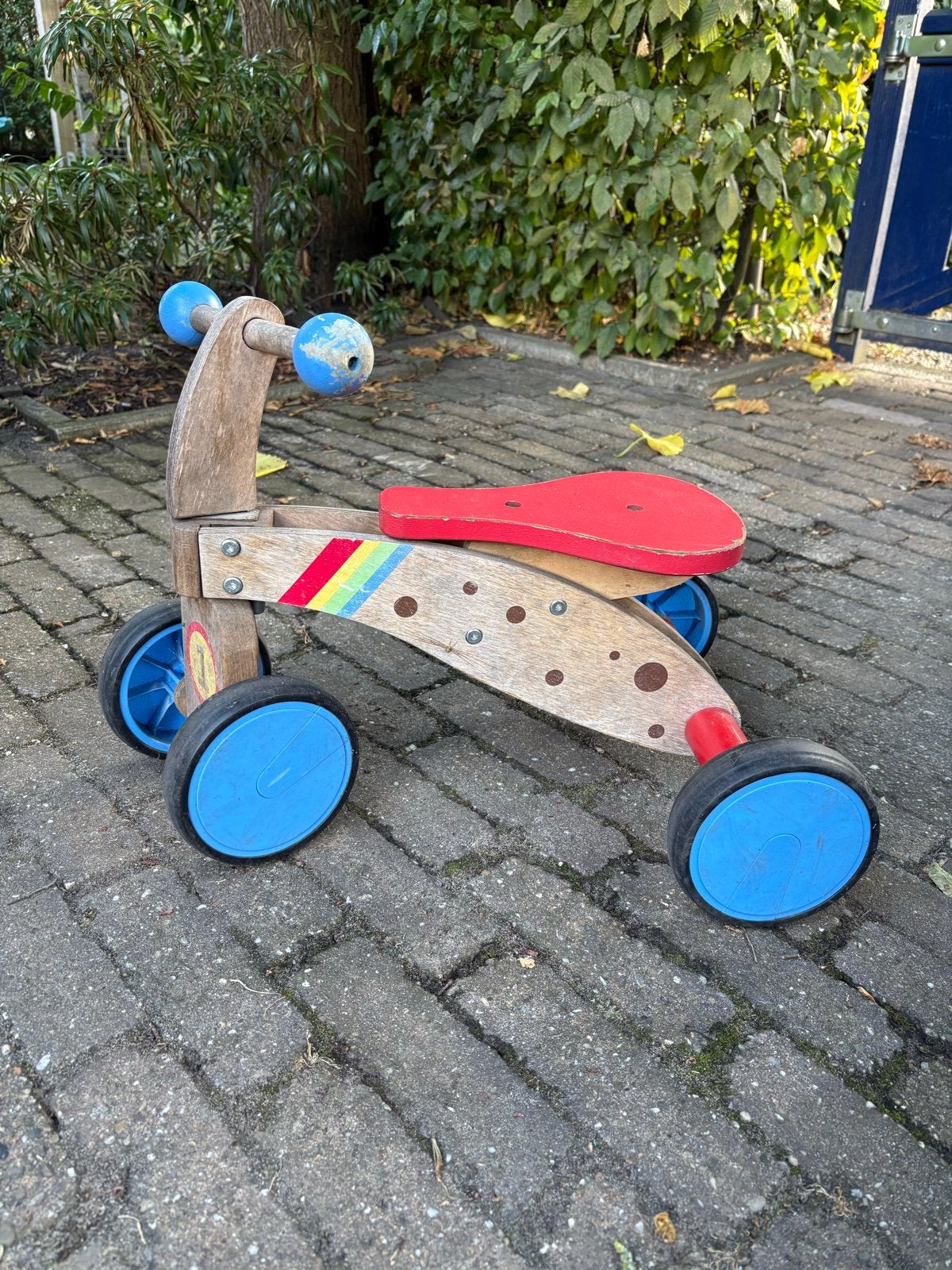 Houten loopfietsje, Kinderen en Baby's, Ophalen, Gebruikt, Loopfiets