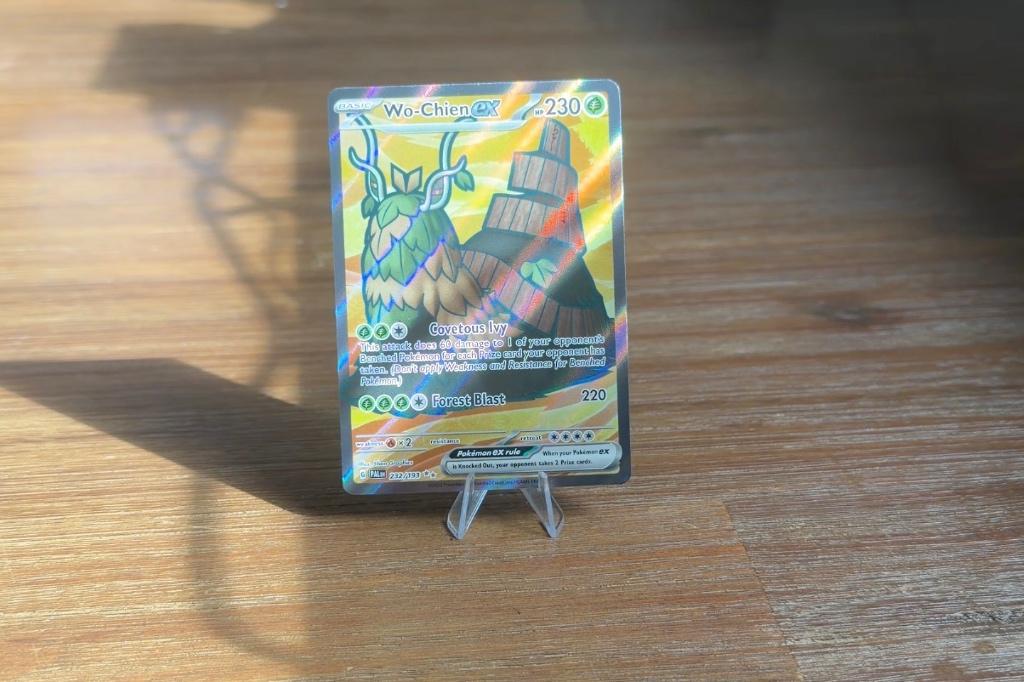 Wo-Chien ex - Paldea Evolved Pokémon kaart, Ophalen, Zo goed als nieuw