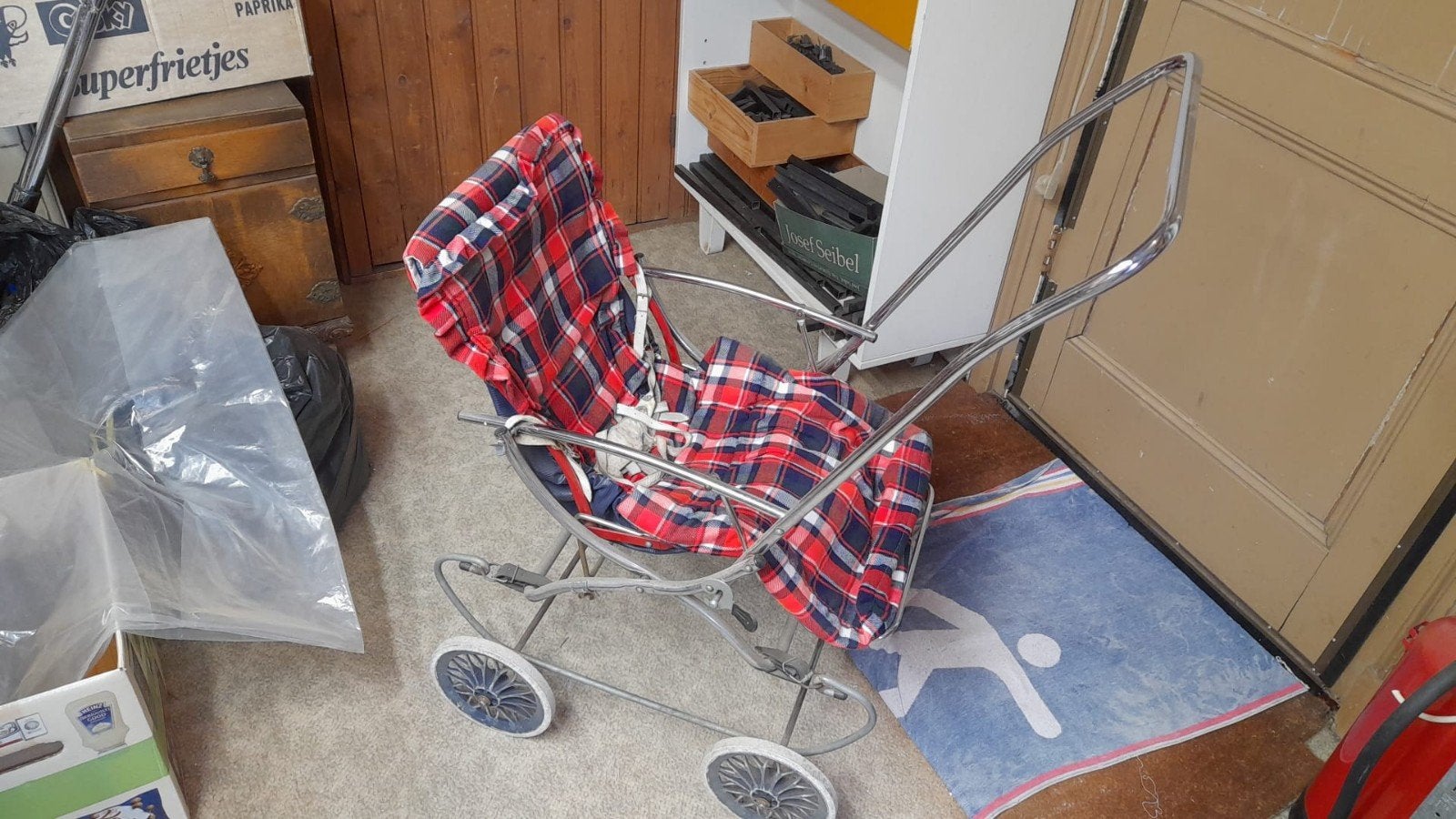 Vintage Wandelwagen - Charmant en Klassiek, Ophalen, Gebruikt, Kinderwagen, Overige merken