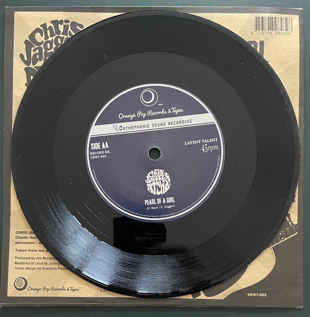 Mick en Chris Jagger duet 7” vinyl single RSD, Verzenden, 7 inch, Zo goed als nieuw, Pop