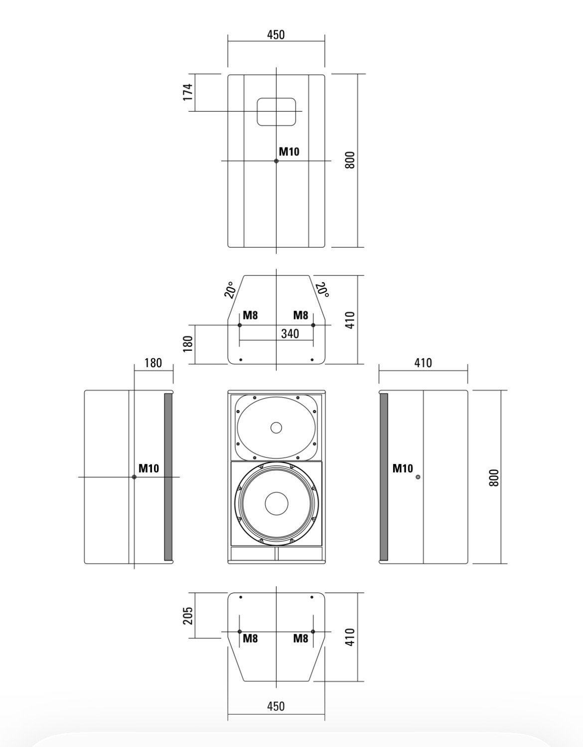 Seeburg acoustic line F8 full range luidspreker, Audio, Tv en Foto, Gebruikt, ....., ......, Seeburg accoustic line