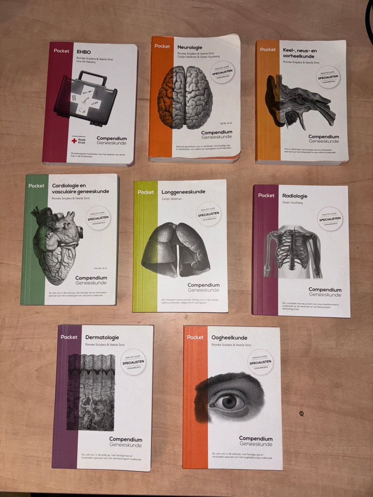 Compendium Geneeskunde Pocket Boeken - Diverse Specialismen, Ophalen of Verzenden, Beta, Gelezen, WO