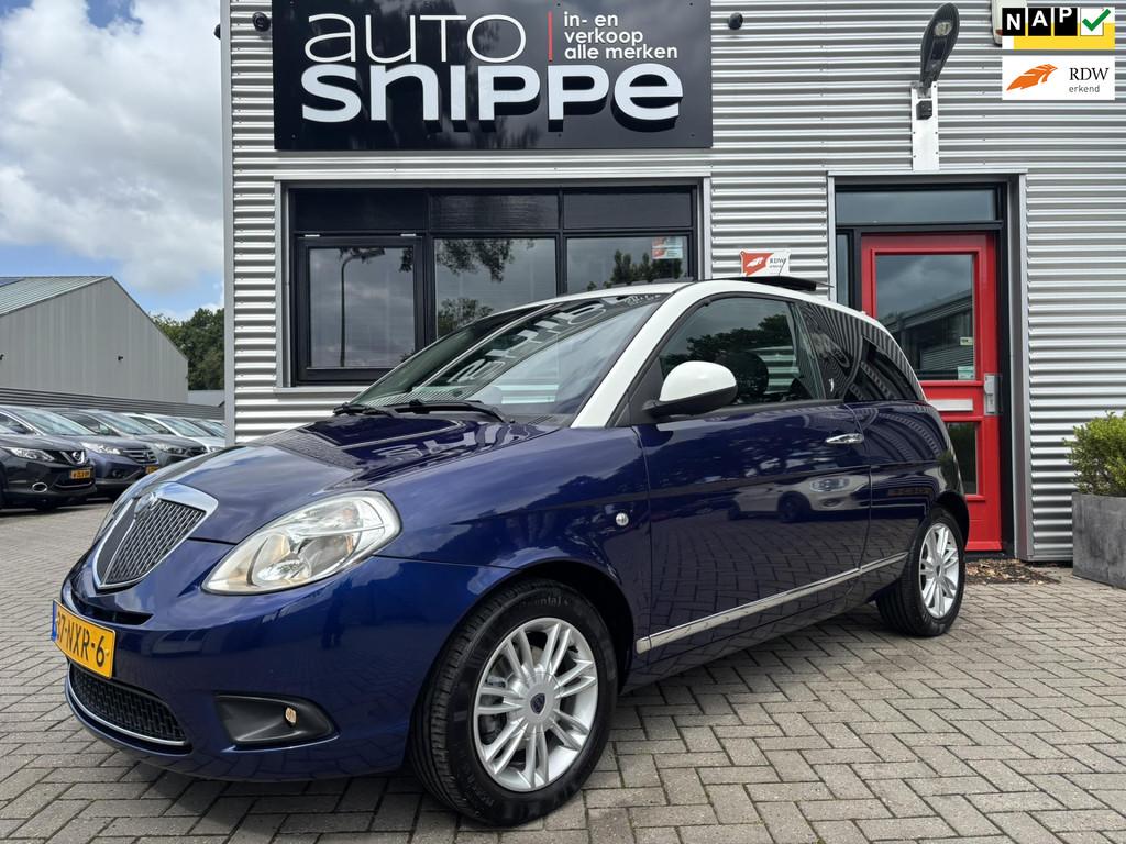 Lancia Ypsilon 1.4 Limited Edition 2010 -AIRCO-CRUISECONTROL, Auto's, Lancia, Voorwielaandrijving, Stof, Gebruikt, 4 cilinders