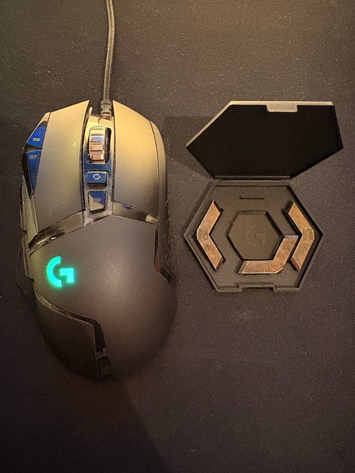 Logitech G502 Hero Gaming Muis, Computers en Software, Muizen, Muis, Gebruikt, Gaming muis, Ophalen of Verzenden