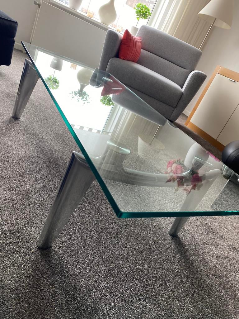 Leolux Farandole salontafel, Ophalen, 100 tot 150 cm, 50 tot 100 cm, Minder dan 50 cm