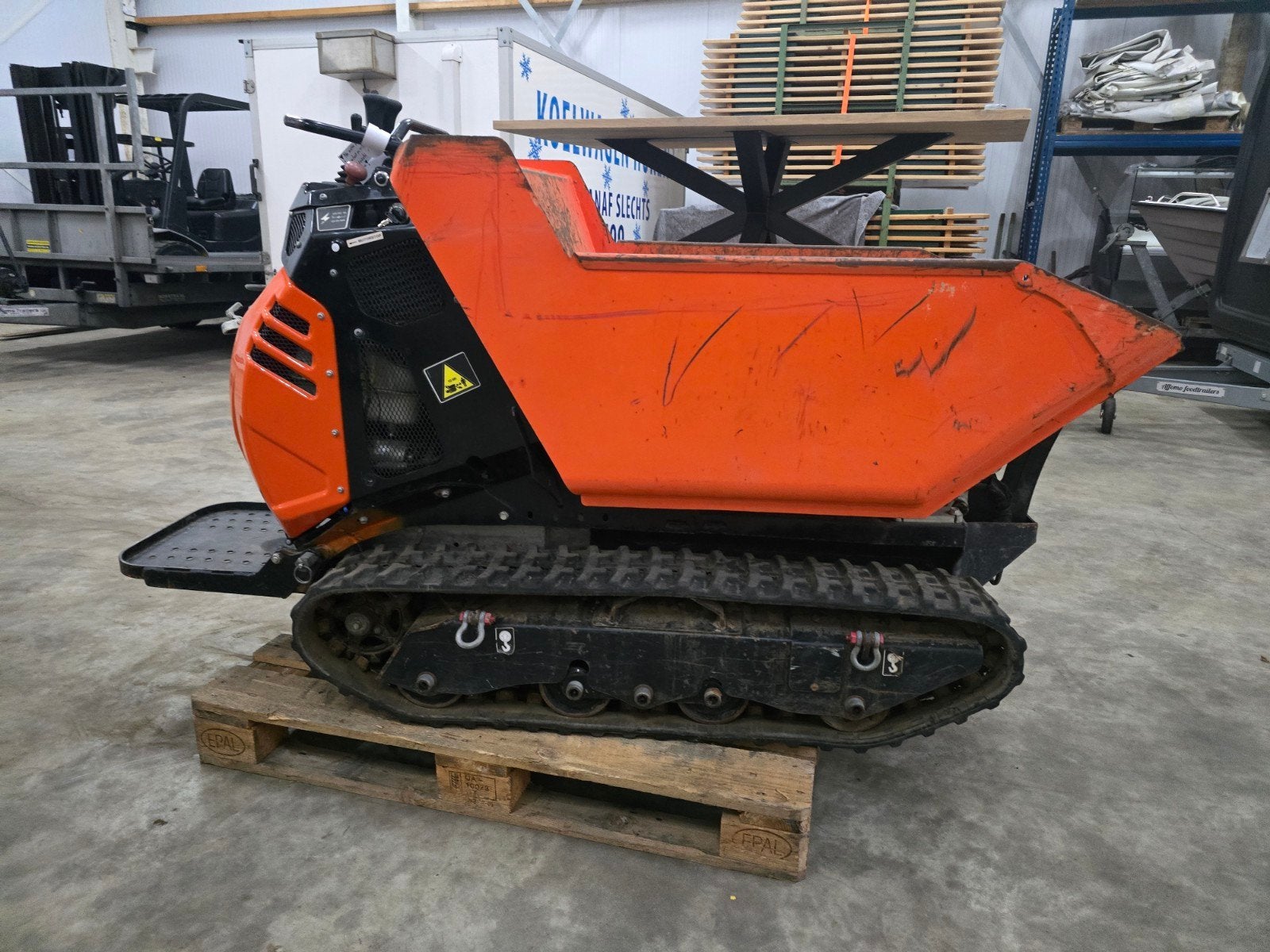 cormidi rups hoogkieper 0.28 m³, Ophalen, Graafmachine