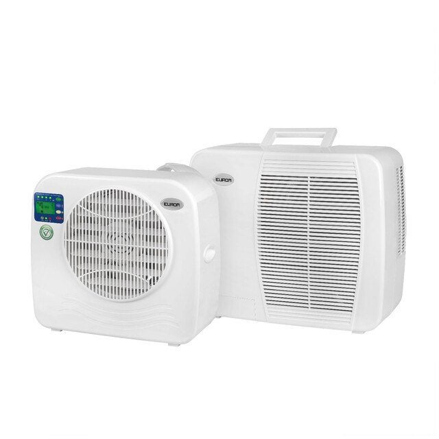 Eurom AC2401 split airco voor caravan of camper, Timer, Minder dan 60 m³, 3 snelheden of meer, Ophalen of Verzenden