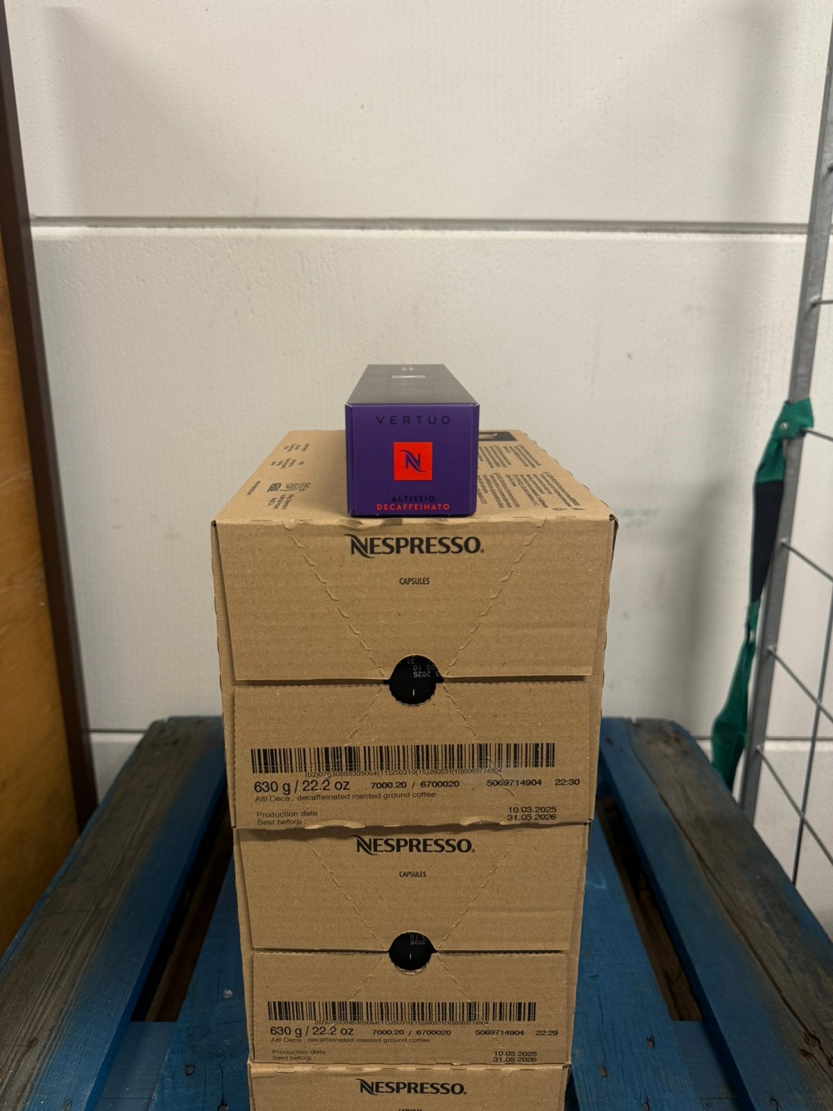 Nespresso cups vertuo altissio decaf capsules, Ophalen of Verzenden