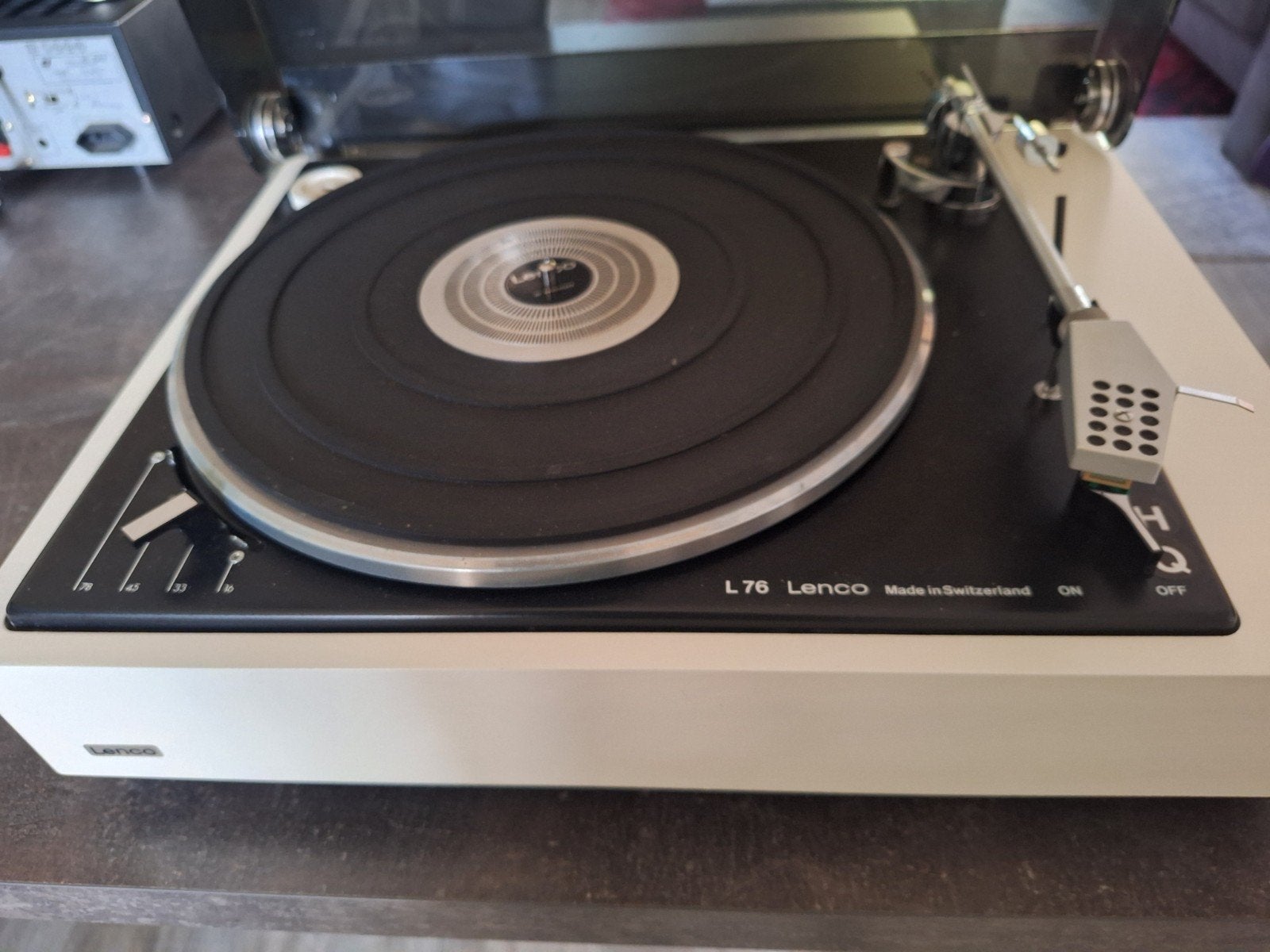 Lenco L76 Platenspeler - Made in Switzerland, Ophalen of Verzenden, Gebruikt, Platenspeler, Overige merken