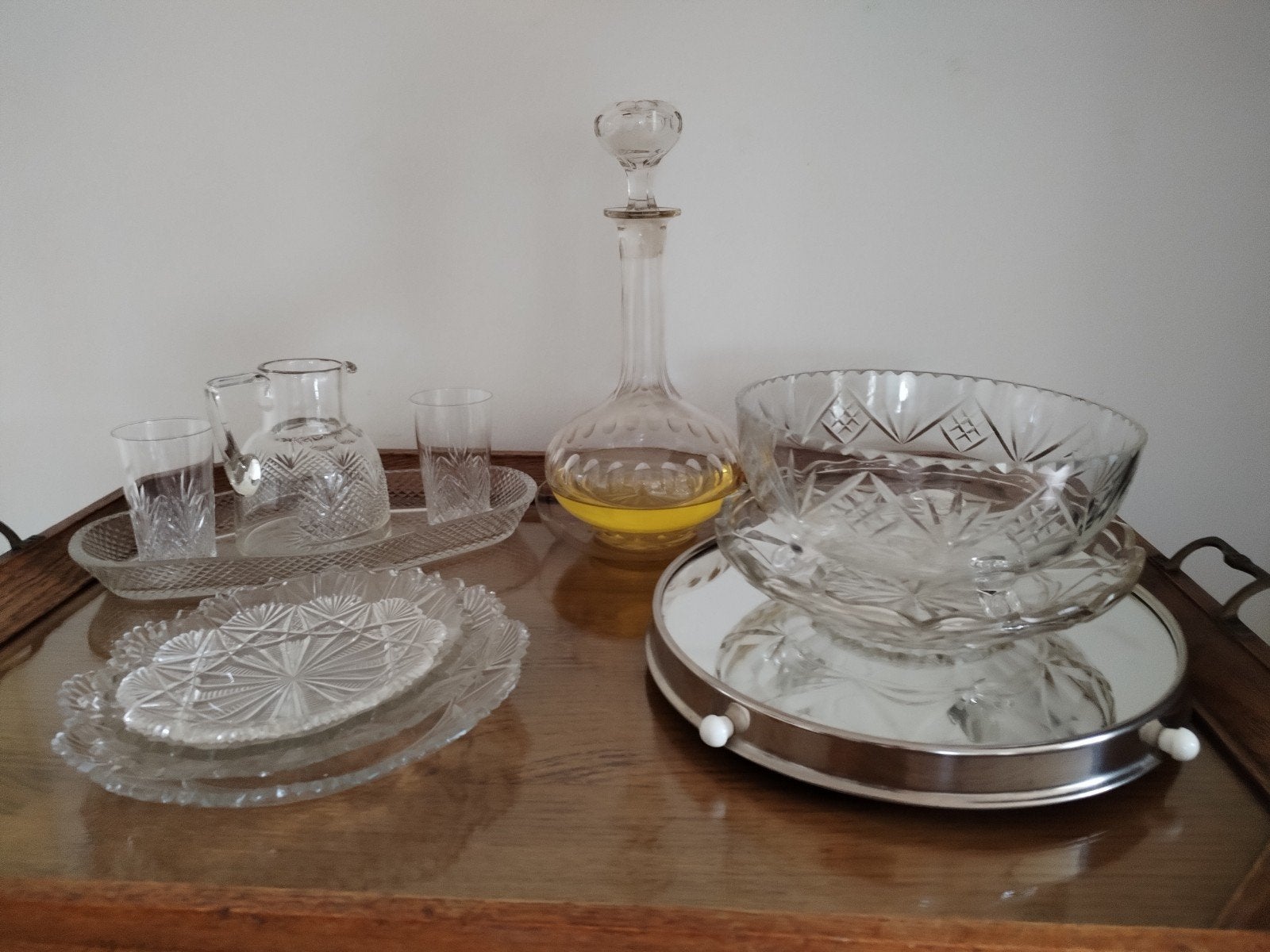 Kristal en vintage, 12 st. izgst, Kerst,, Ophalen of Verzenden
