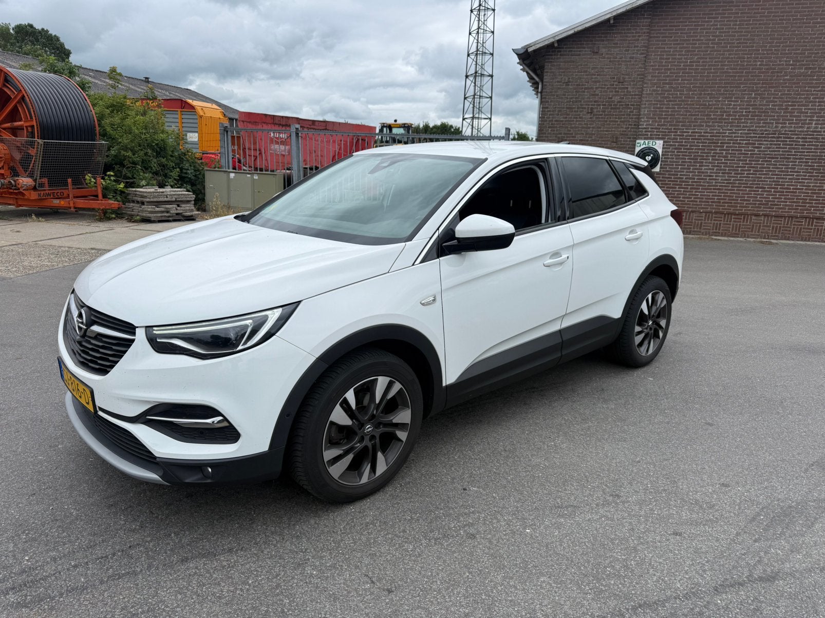 Opel Grandland X 1.6 Cdti 120pk S&S 2018 Wit, Auto's, Opel, Voorwielaandrijving, 4 cilinders, Leder en Stof, Wit