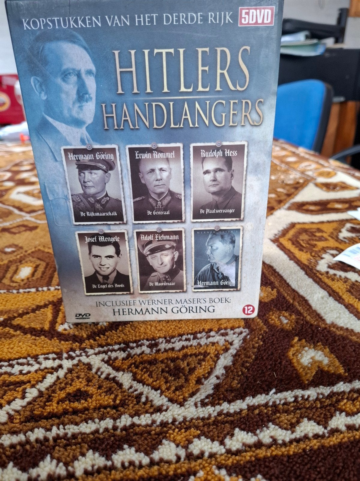 Hitlers Handlangers 5DVD Boxset - Oorlog & Geschiedenis, Gebruikt, Oorlog of Misdaad, Ophalen of Verzenden, Inclusief boekje