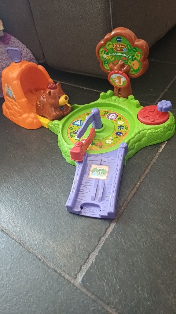 Zoefzoef avonturenbos-dieren-wegdelen, Ophalen of Verzenden, Zo goed als nieuw, 6 maanden tot 2 jaar