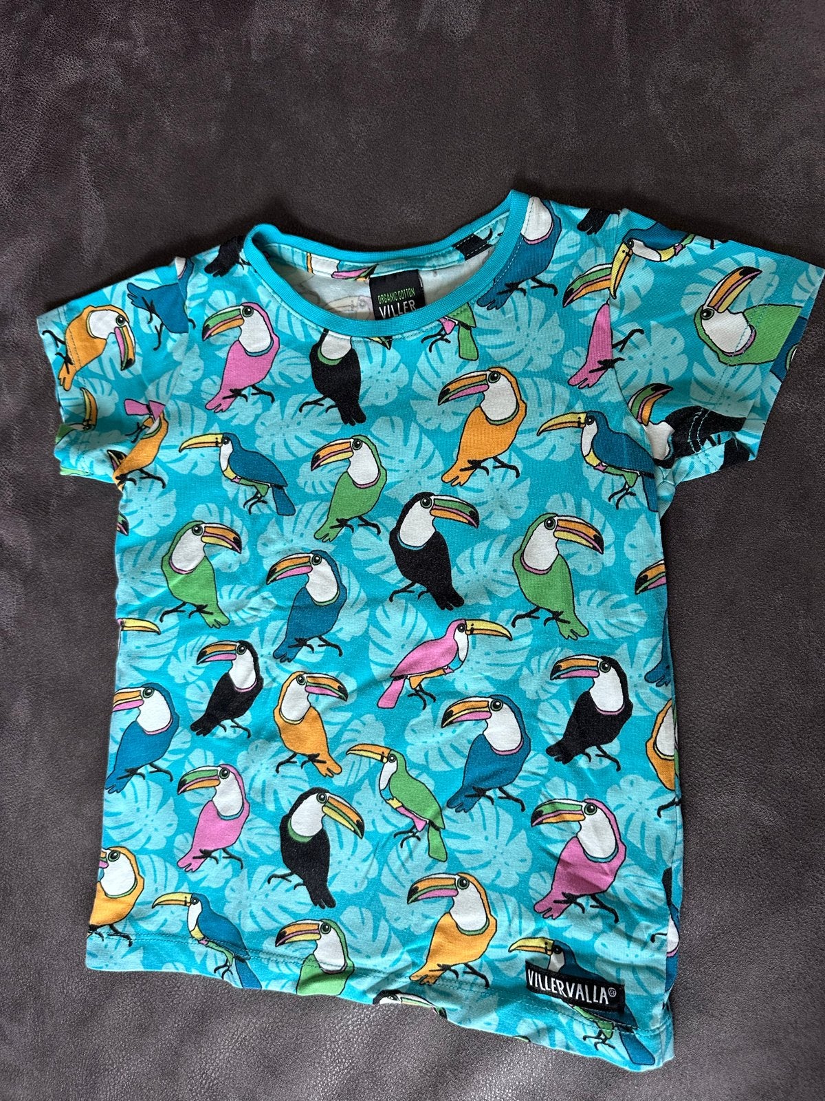 Villervalla T-shirt met toekans, maat 92, Kinderen en Baby's, Ophalen, Zo goed als nieuw, Jongen of Meisje, Shirt of Longsleeve
