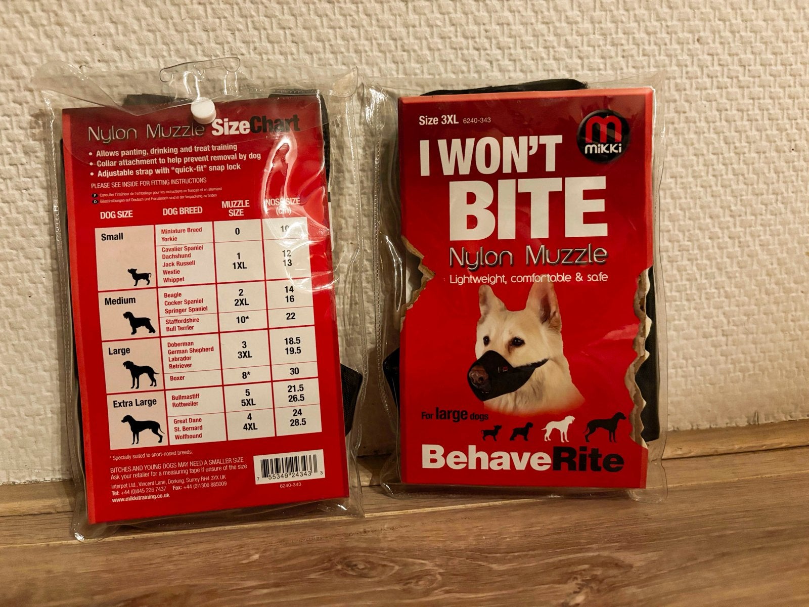 Muilkorf voor grotere honden (ongebruikt), Ophalen of Verzenden, Nieuw, Muilkorf
