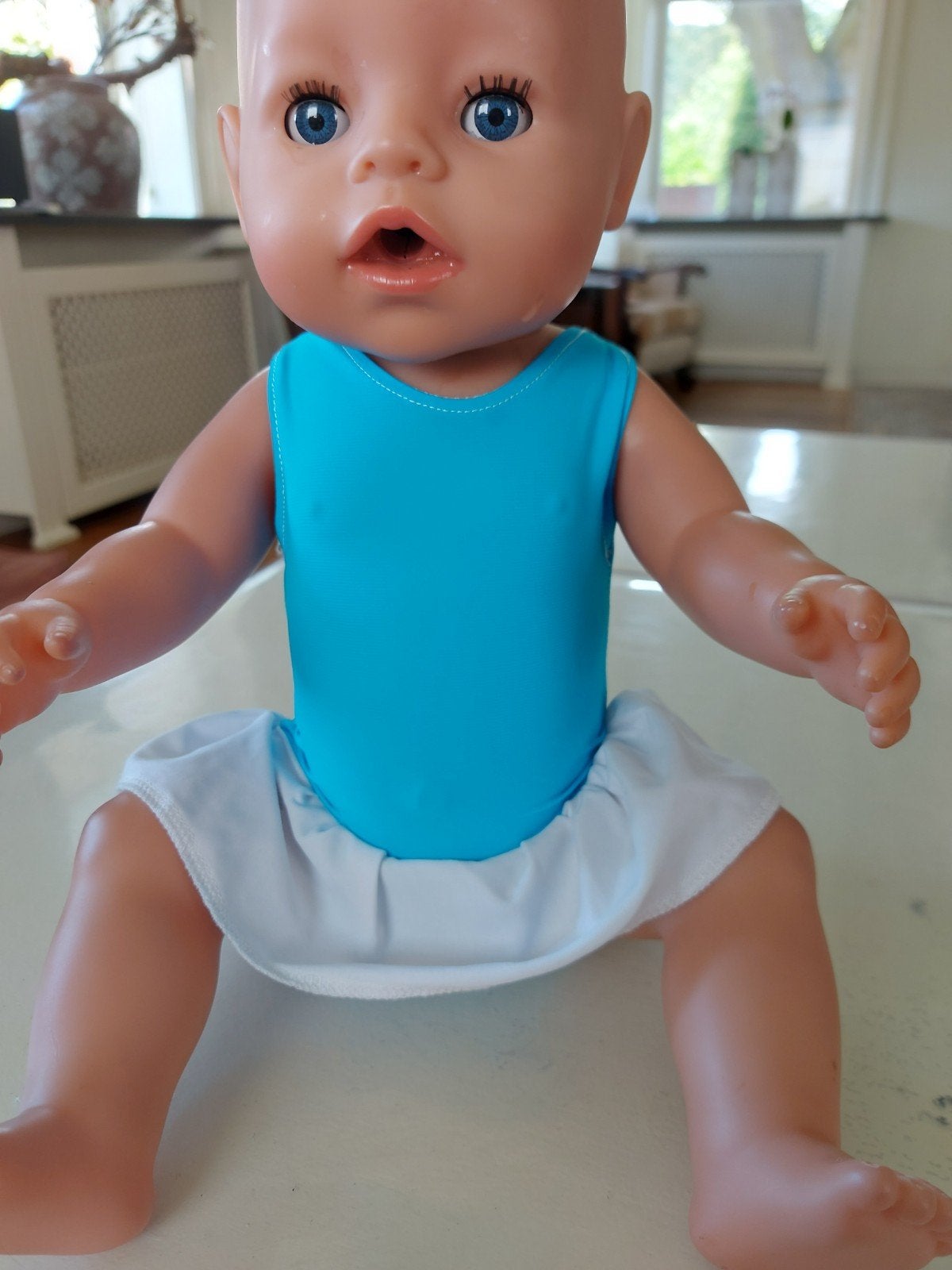 Zo leuk badpak baby born pop, Ophalen of Verzenden, Nieuw, Babypop