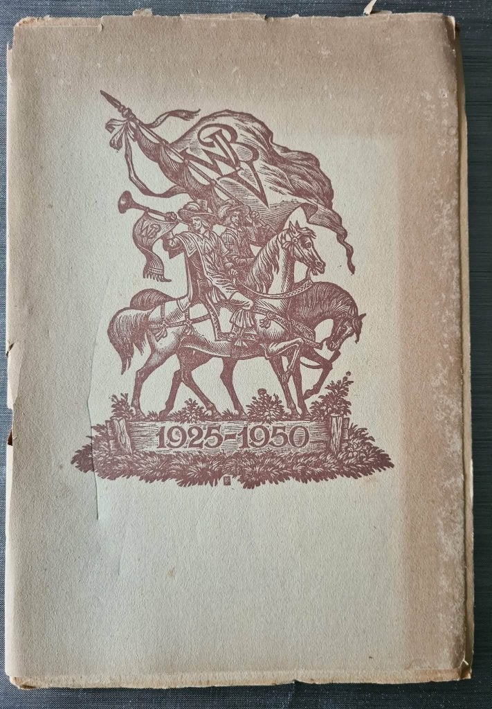 Het zilveren boek van de WB-vereniging. 1925-1950, Ophalen of Verzenden, Gelezen, Nederland