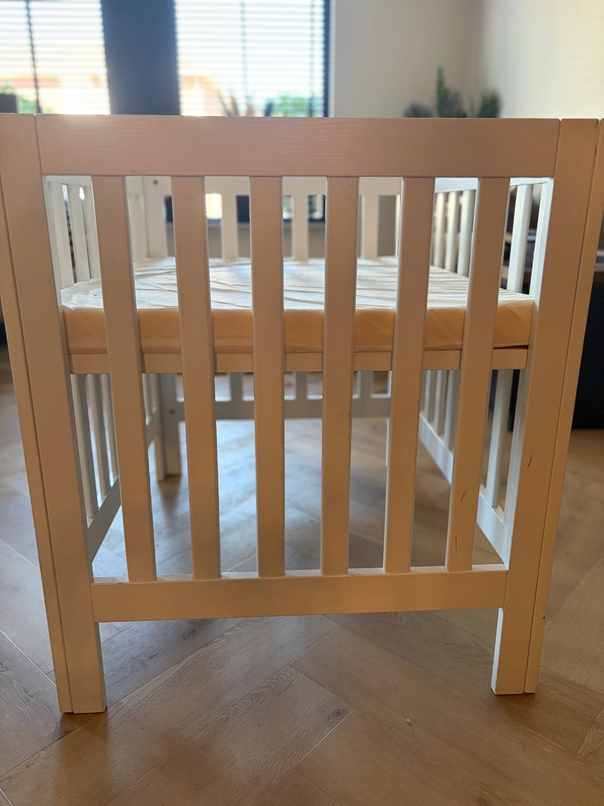 Witte box met matrasje, Kinderen en Baby's, Boxen, Ophalen, Gebruikt