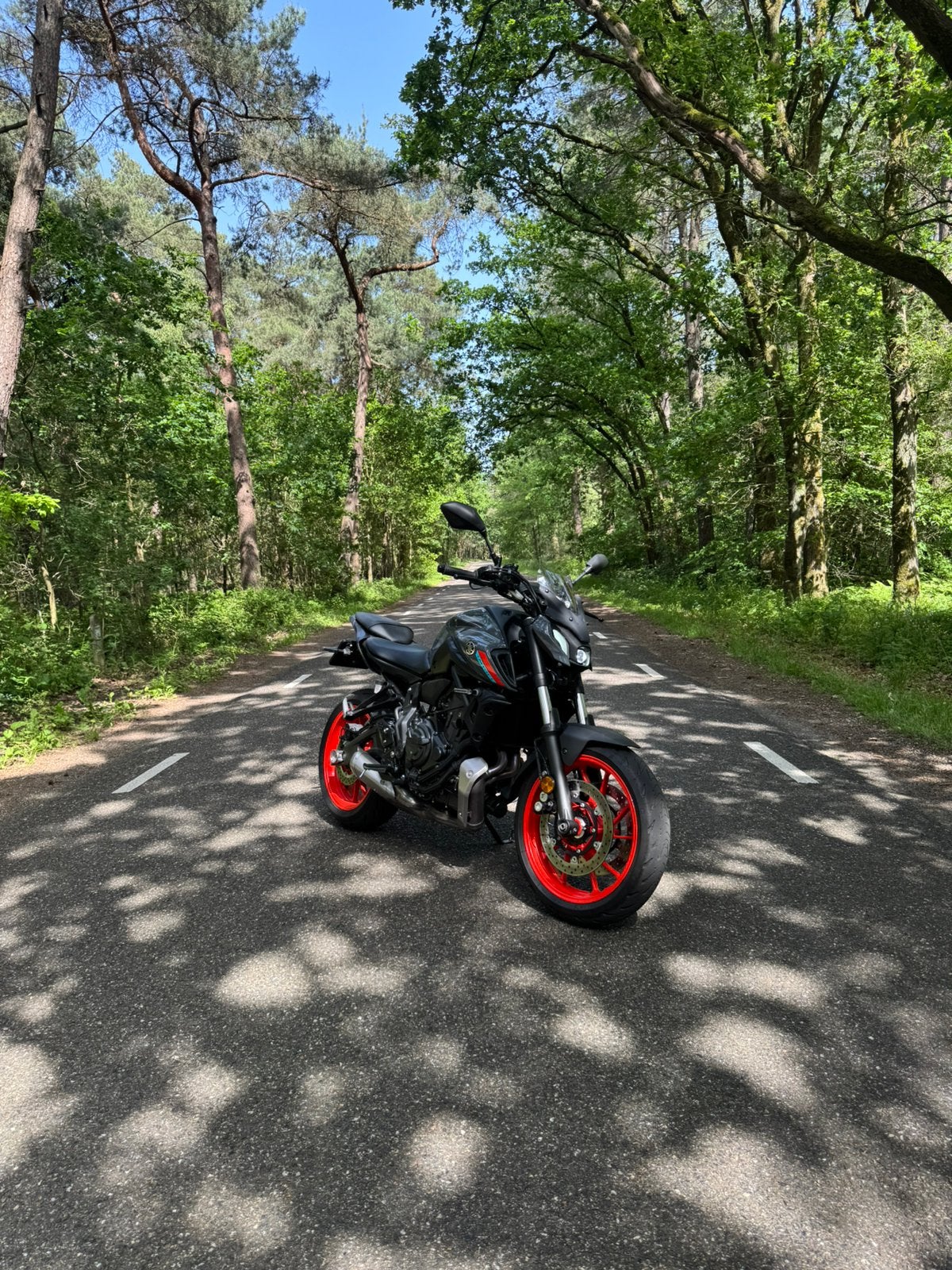 Yamaha MT07 35KW 2021, Ophalen, Gebruikt