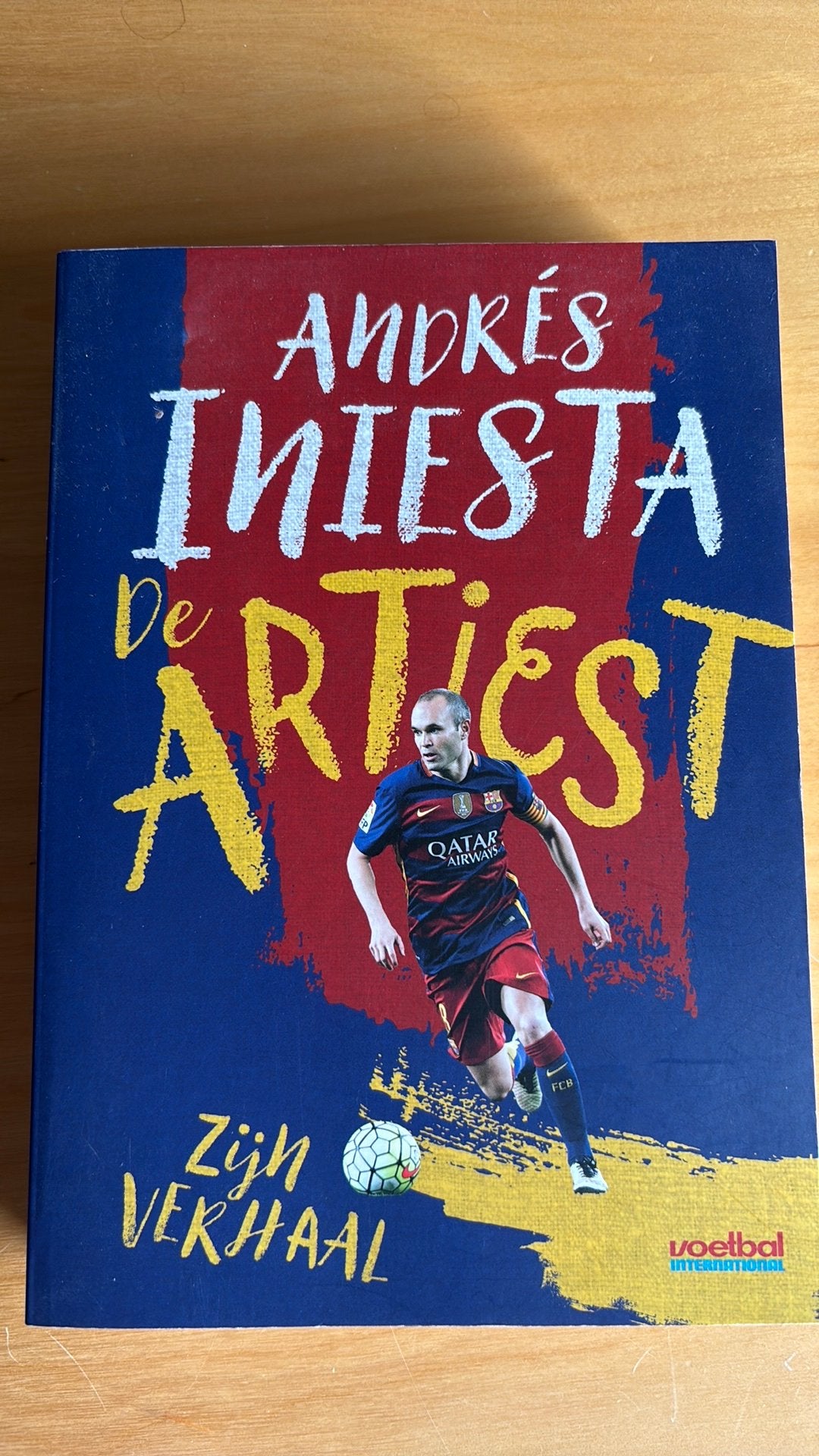 Andrés Iniesta - De Artiest, Boeken, Andrés Iniesta, Ophalen of Verzenden, Zo goed als nieuw, Sport