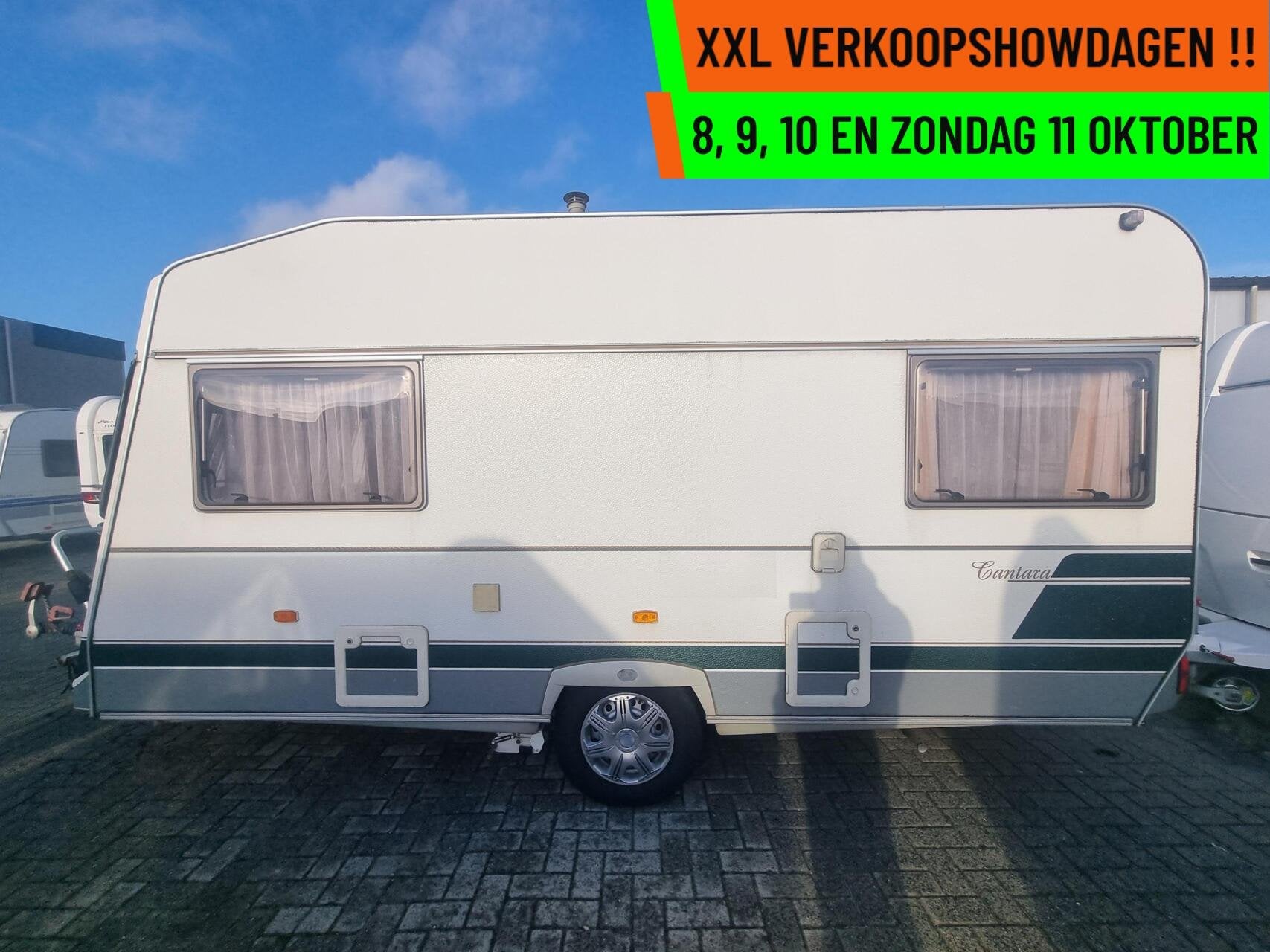 Chateau CANTARA 430 CT MOVER + ZAKLUIFEL + VOORTENT, Chateau, Bedrijf, Hordeur, 6 tot 7 meter