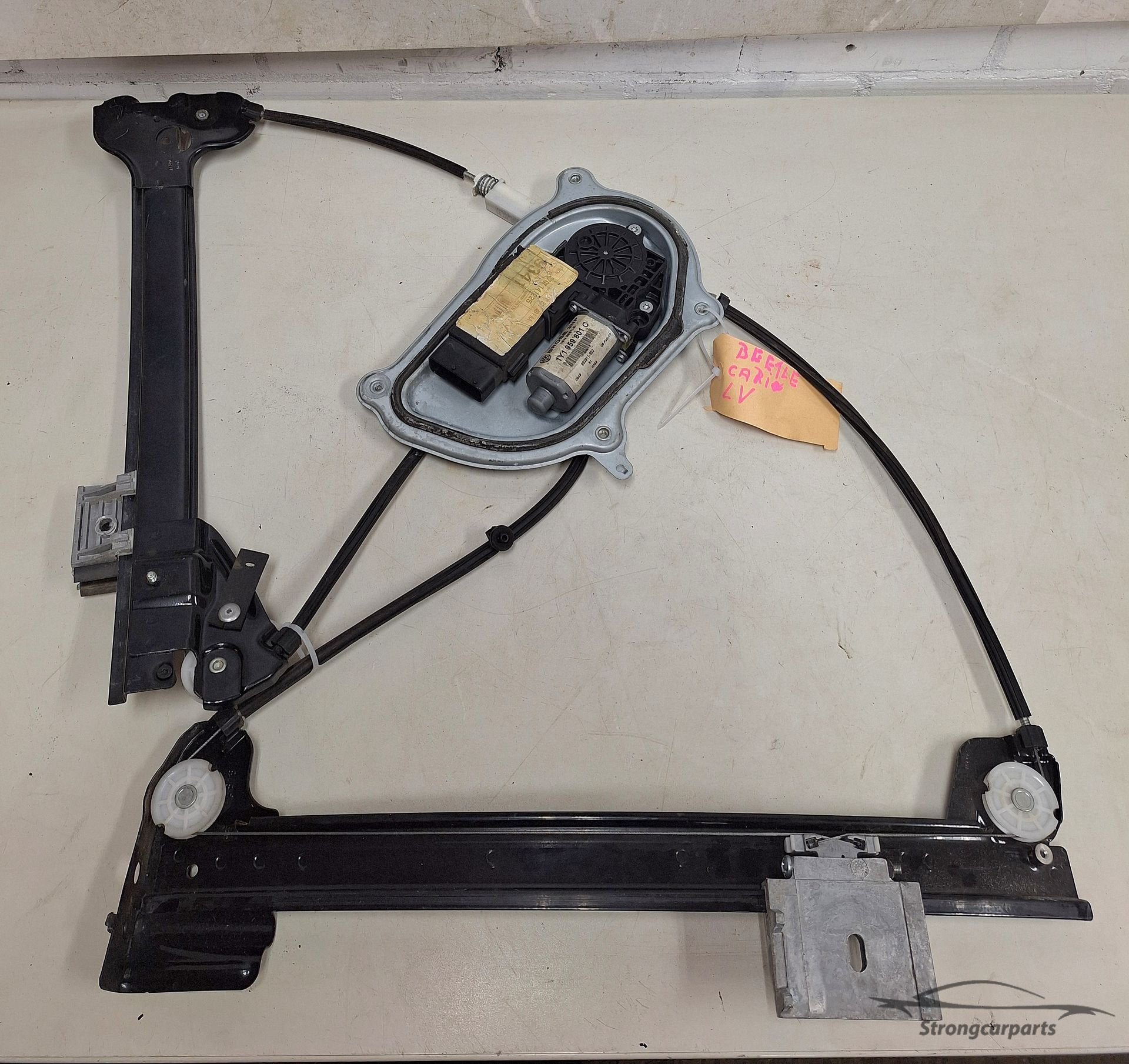 Raammechanisme VW New Beetle Cabrio 1Y1959801C links voor, Auto-onderdelen, Gebruikt, -, Volkswagen, -