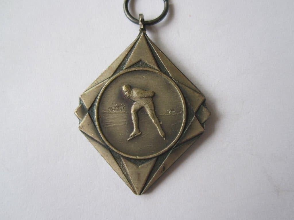 medaille schaatsen N.H., Ophalen of Verzenden, Overige materialen, Nederland