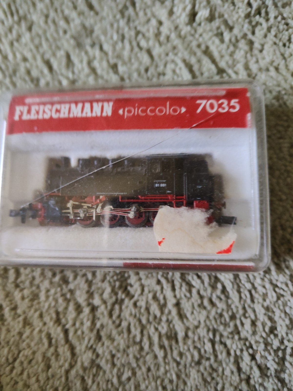 Fleischmann 7035 Piccolo Analoge Locomotief, Hobby en Vrije tijd, Gebruikt, Locomotief, Verzenden, Fleischmann