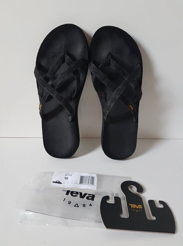Teva Olowahu slippers zwart 41, Verzenden, Gedragen, Zwart