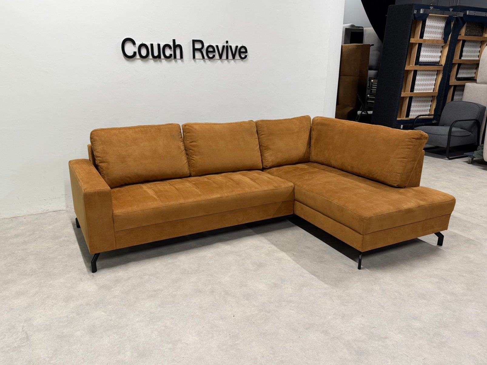 Goossens Hoekbank 265-180 | Refurbished Gratis levering, Huis en Inrichting, Banken | Bankstellen, -, -, Ophalen of Verzenden
