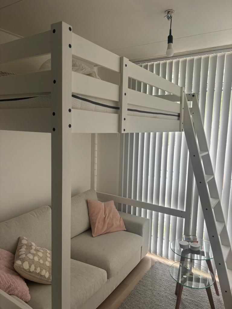 Hoogslaper IKEA, Huis en Inrichting, Ophalen, Gebruikt, Hoogslaper, Tweepersoons