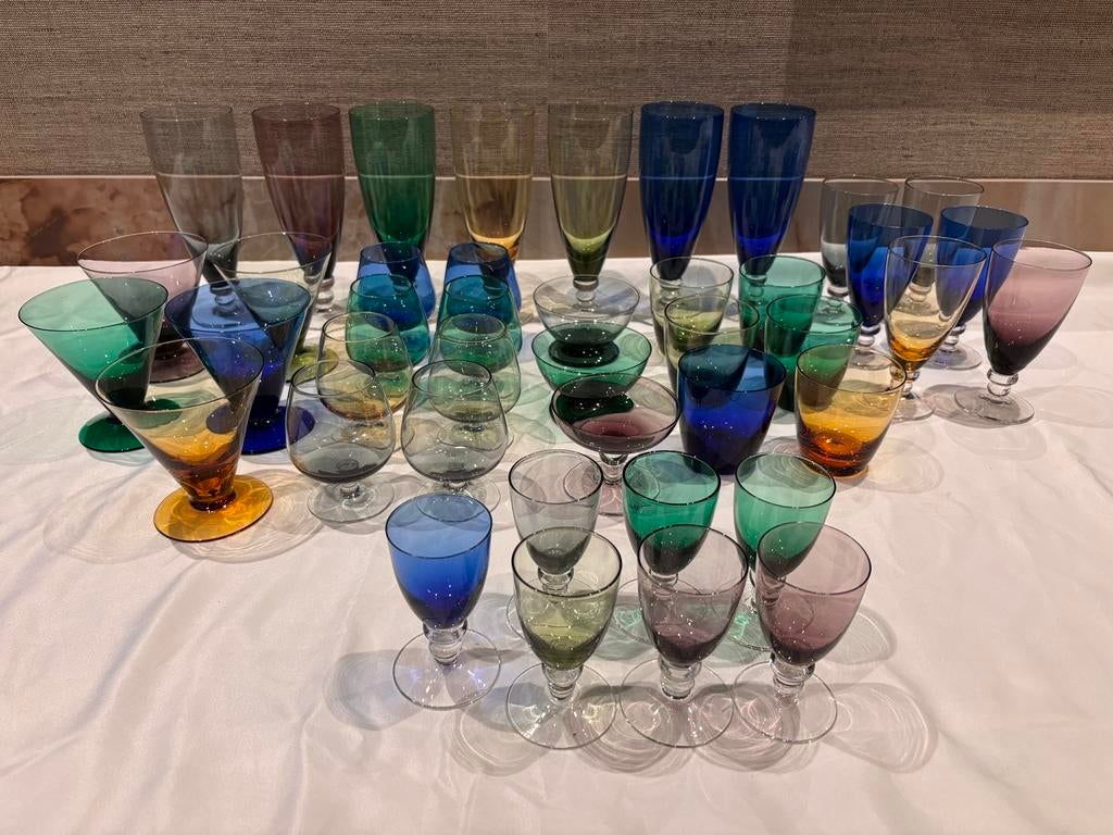 Verzameling glaswerk van Max Verboeket, Antiek en Kunst, Antiek | Glas en Kristal, Ophalen