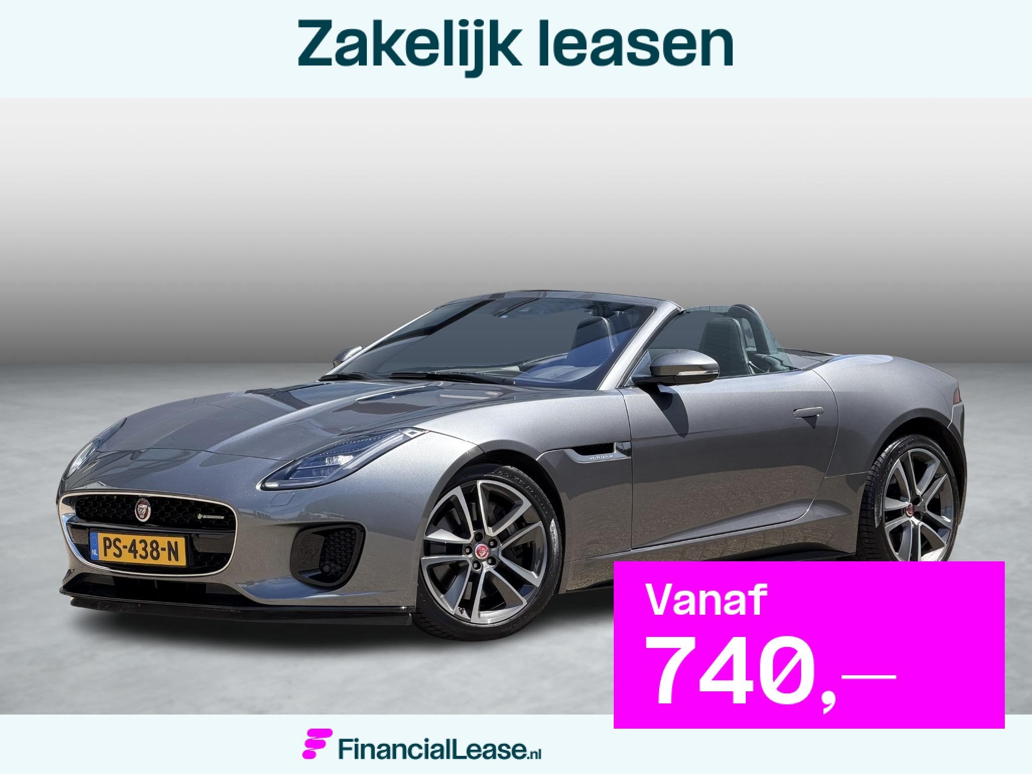 Jaguar F-TYPE 2.0T R-Dynamic | NL-auto/1e eign/Sportuitlaat/, Automaat, Dealer onderhouden, Achterwielaandrijving, Euro 6