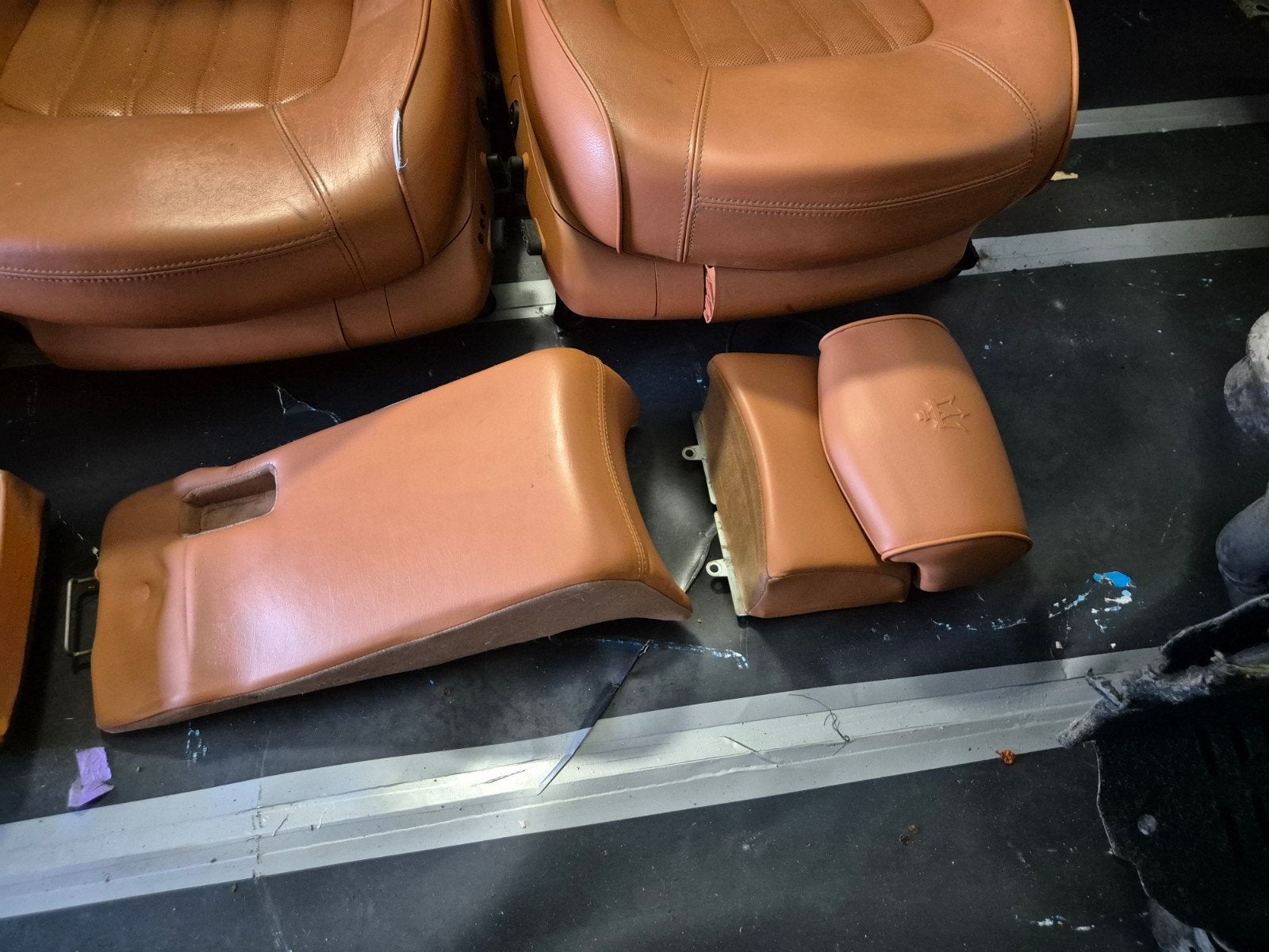 Maserati Quattroporte V Bekleding Stoelen Set 2003-2012, Maserati, -, Ophalen of Verzenden, Cuoio