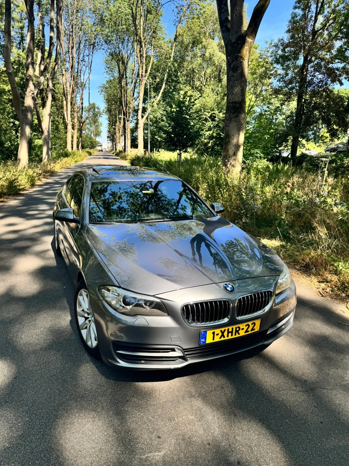 BMW 5-Serie 2.0 520I AUT 184 PK 3e eigenaar !, Achterwielaandrijving, Zwart, 4 cilinders, 2000 kg