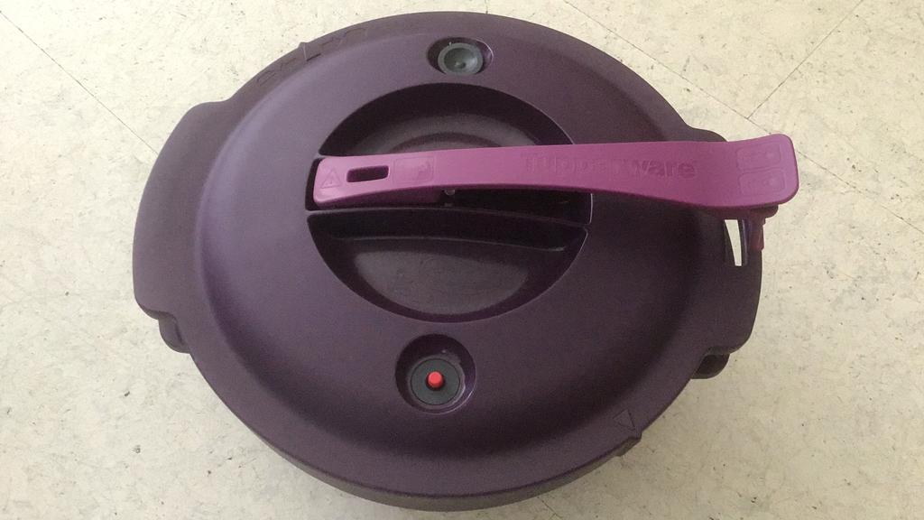 Tupperware Hogedrukpan voor magnetron, Ophalen of Verzenden, Nieuw, Overige materialen, Kookpan of Snelkookpan