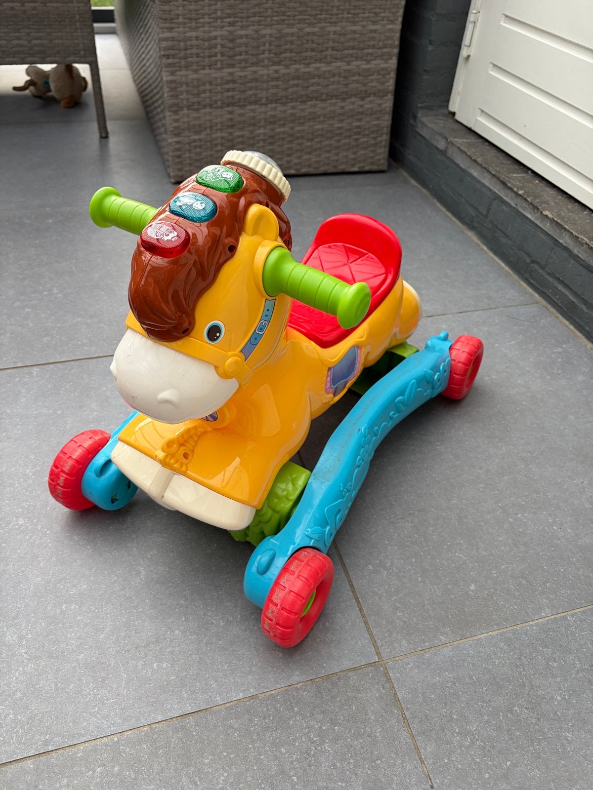 VTech Baby Loopwagen en Rijpaardje 2-in-1, Ophalen, Gebruikt, Overige typen, Met licht