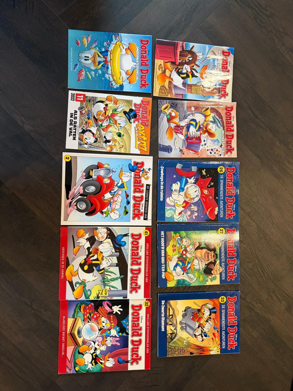 verzameling Donald Duck stripboeken en speciale uitgaven, Meerdere comics, Ophalen of Verzenden, Zo goed als nieuw, Europa