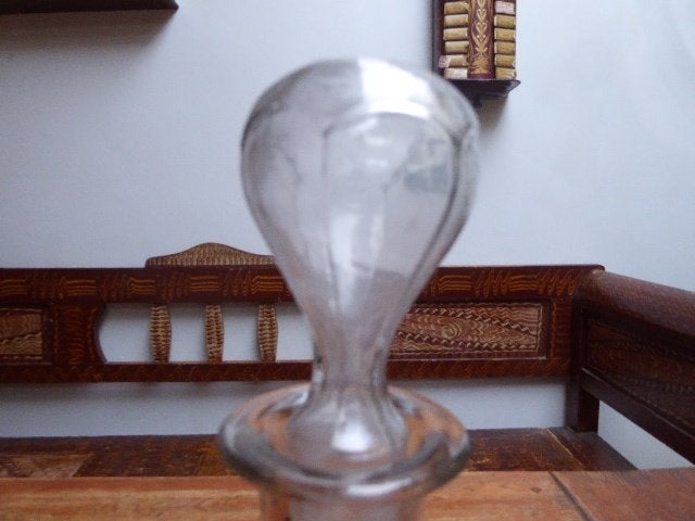Art deco persglazen karaf, Ophalen of Verzenden
