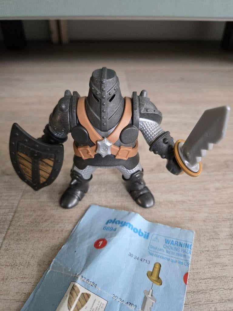 Playmobil Ridder met Zwaard en Schild - Set 6694, Ophalen of Verzenden, Zo goed als nieuw, Los playmobil