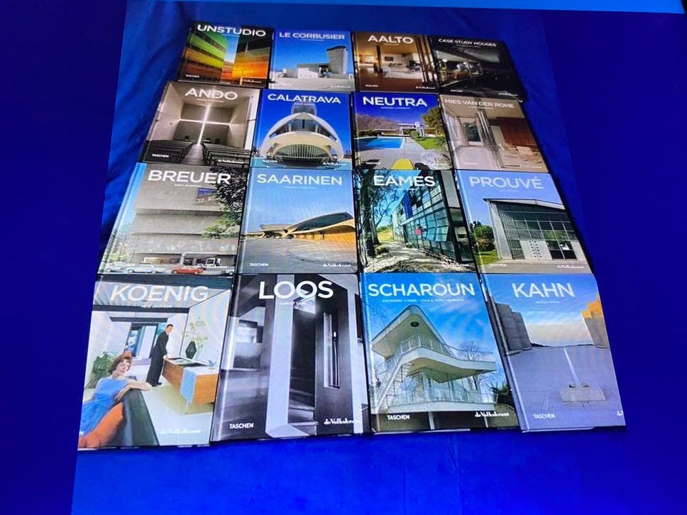 Wereldarchitecten TASCHEN LOS TE KOOP, Boeken, Kunst en Cultuur | Architectuur, Zo goed als nieuw, Architecten, Ophalen of Verzenden