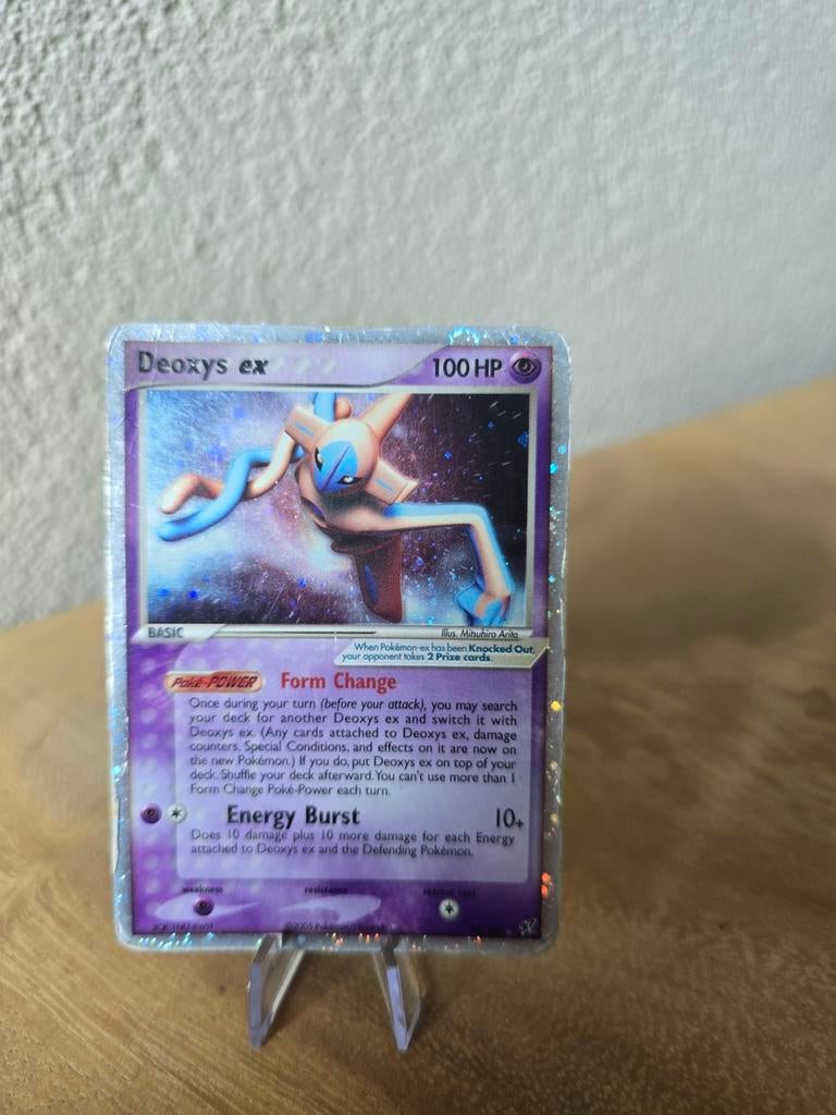 Deoxys EX - 97/107 EX Deoxys, Hobby en Vrije tijd, Verzamelkaartspellen | Pokémon, Gebruikt, Verzenden