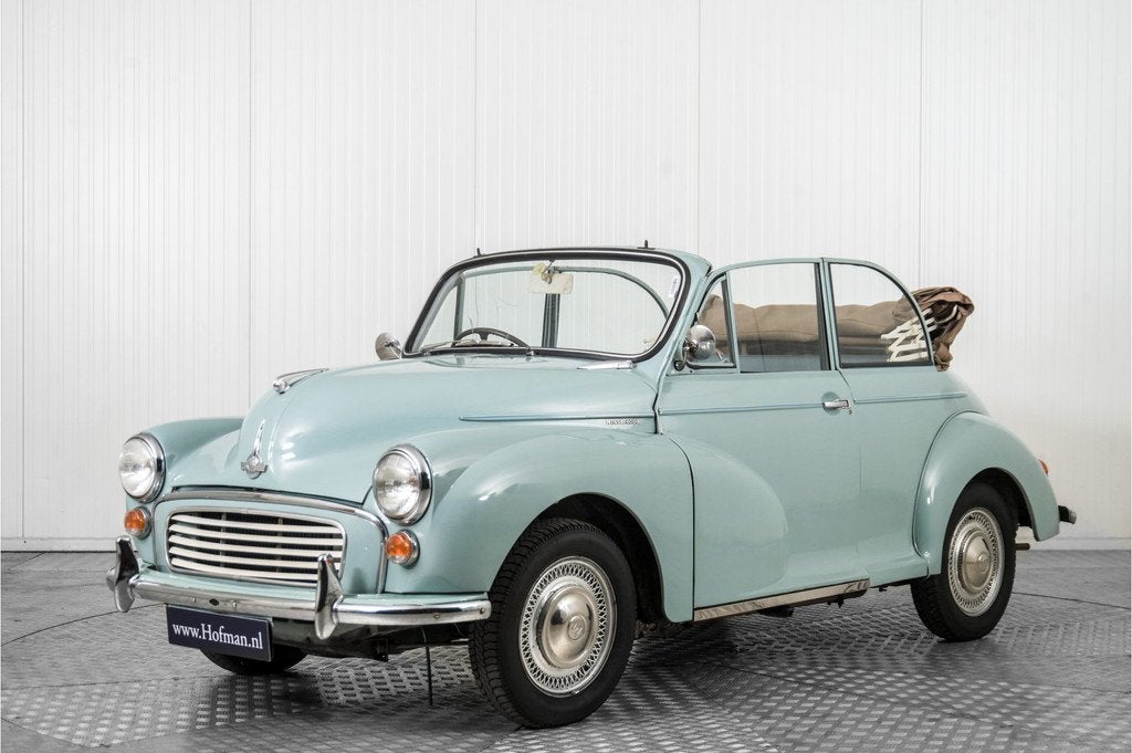 Morris Minor 1000 Tourer (bj 1964), Auto's, 743 kg, Gebruikt, Blauw, 948 cc