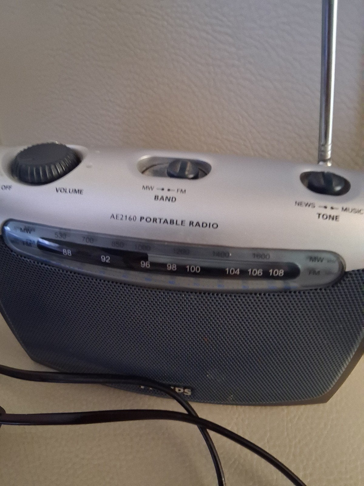 philips portable radio, Ophalen