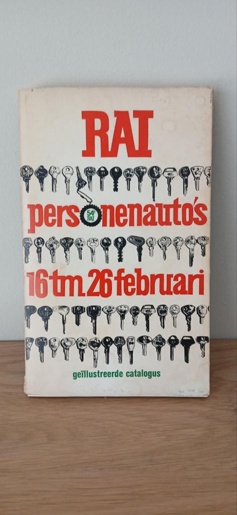 RAI Personenauto's Catalogus 1967 - 54e editie, Ophalen of Verzenden, Gelezen, Onbekend, Catalogus