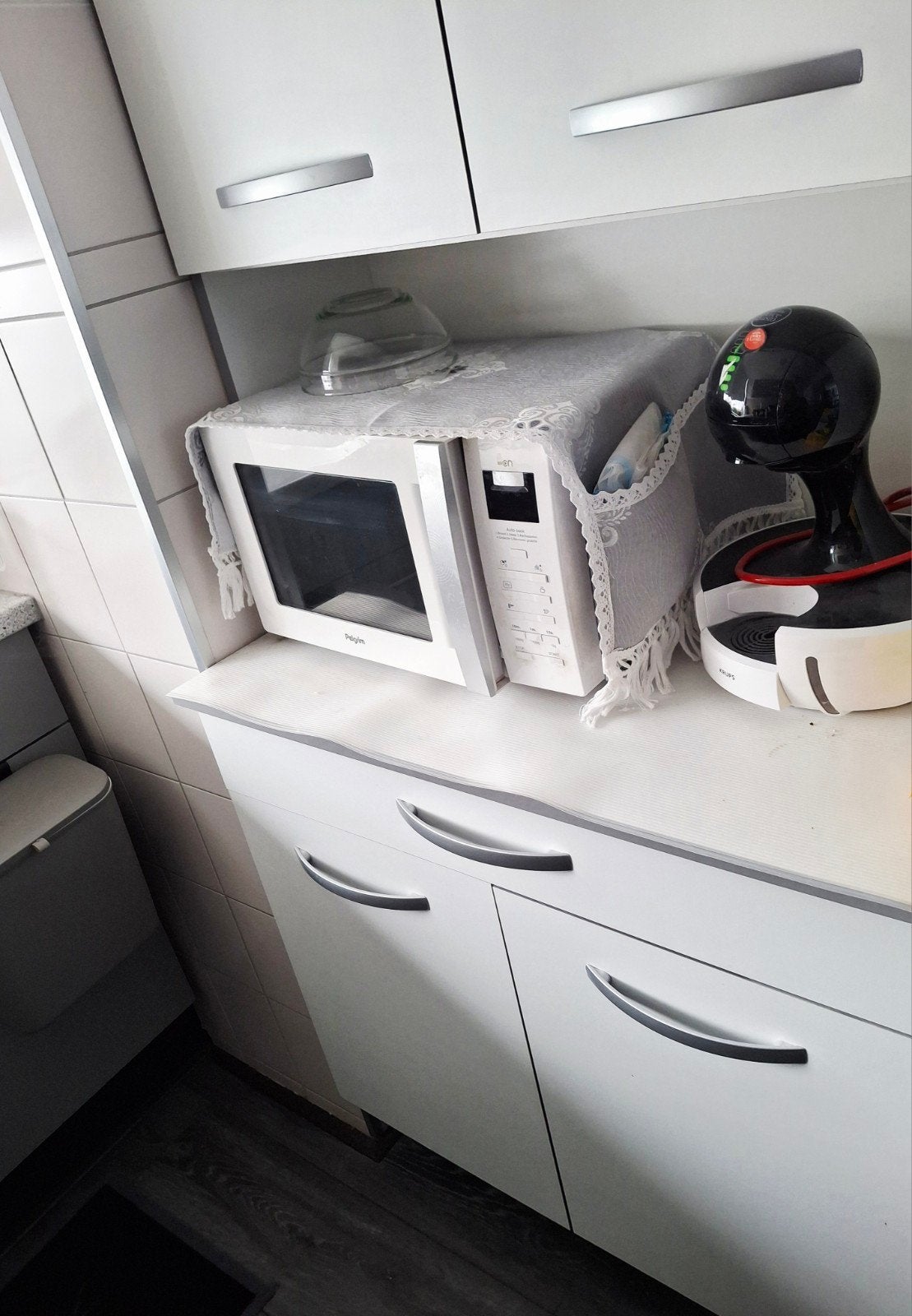 Keuken buffetkast en kleine kast tekoop, Ophalen, Zo goed als nieuw, Wit