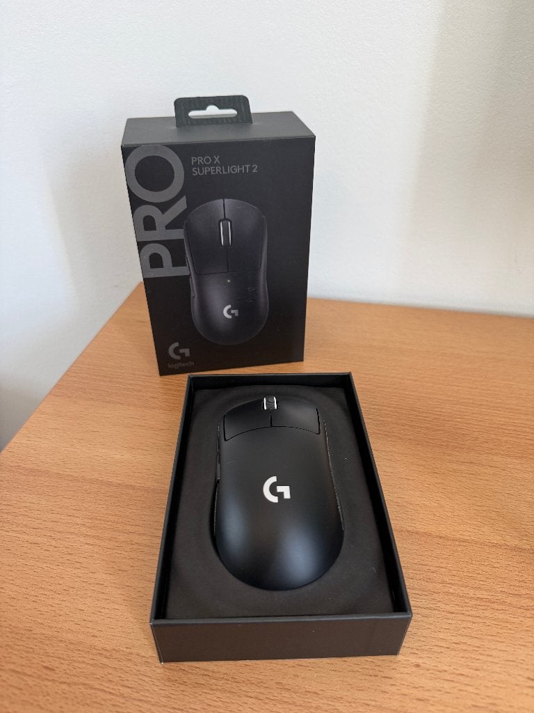Logitech G Pro X Superlight 2 Zwart | Compleet in doos, Rechtshandig, Muis, Gaming muis, ‘LOGITECH’