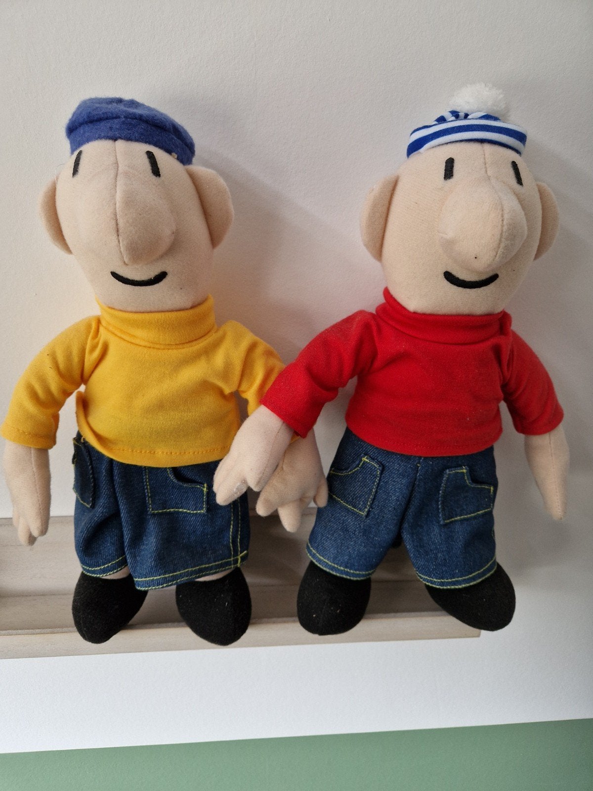 Pat & Mat knuffels - Set van 2, Kinderen en Baby's, Speelgoed | Knuffels en Pluche, Overige merken, Overige karakters, Overige typen