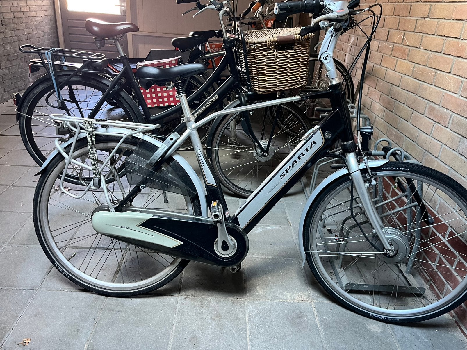 Sparta Ion DT herenfiets, Fietsen en Brommers, Ophalen, Minder dan 30 km per accu, Sparta, Gebruikt