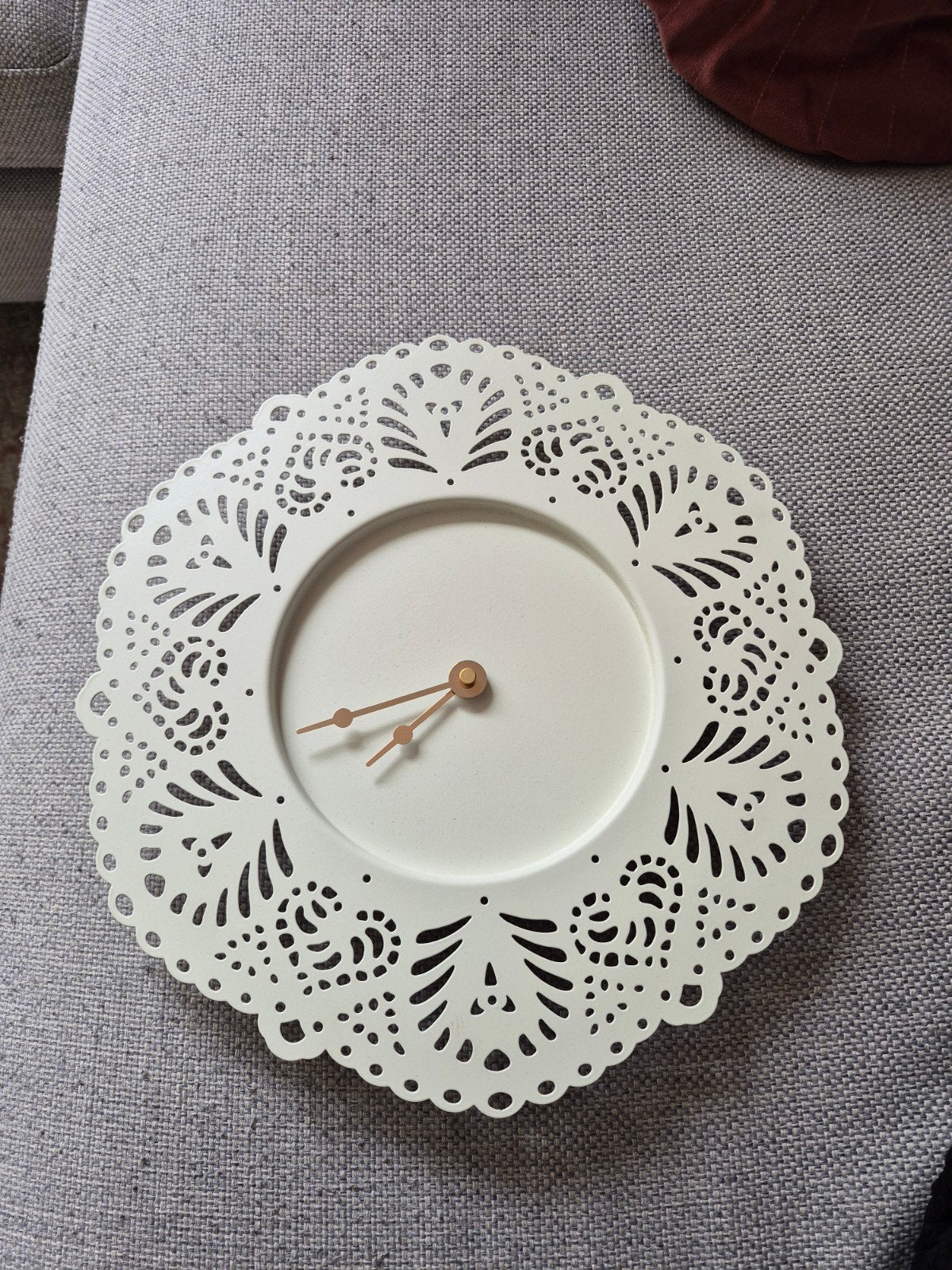 Gratis klok ophalen in Rheden, Ophalen, IKEA, Wit, Analoog